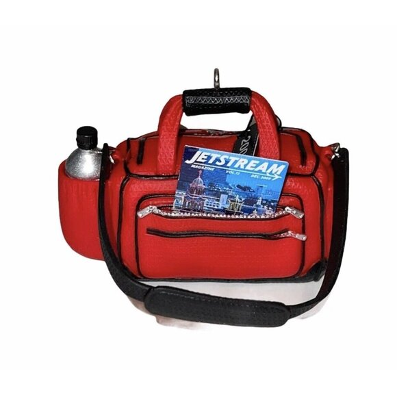 Hallmark Keepsake Ornament PACKED FOR FUN Travel Bag Suitcase Tom Best 2009 - Picture 2 of 7